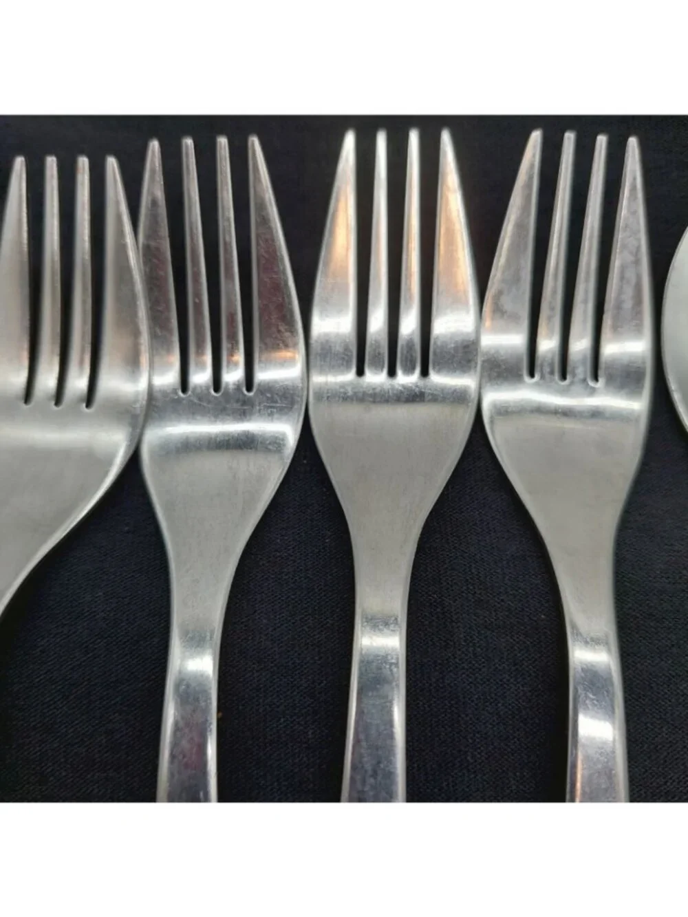 IKEA 4 Forks, 3 Knives & 1 Spoon Stainless Lot Of 8